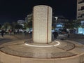 The Monument of light dedicated to the Heroes of Greek war of indeendence, celebrating the 200 years from Greek revolution of 1821