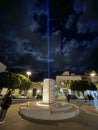 The Monument of light dedicated to the Heroes of Greek war of indeendence, celebrating the 200 years from Greek revolution of 1821