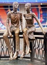 The monument in love. Ykaterinburg (Russia).