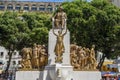 Monument at lower city of Salvador Bahia, Brazil Royalty Free Stock Photo