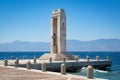 Monument on the Lungomare, Reggio Calabria, Italy Royalty Free Stock Photo