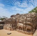 Monument at Mahabalipuram, Tamil Nadu Royalty Free Stock Photo