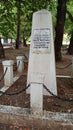 Monument of Markos Botsaris in Kefalovriso Karpenisi Greece Royalty Free Stock Photo