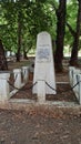 Monument of Markos Botsaris in Kefalovriso Karpenisi Greece Royalty Free Stock Photo