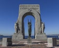 Monument in Marseille to victims of the war in Africa Royalty Free Stock Photo