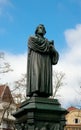 Monument of Martin Luther, Eisenach, Germany Royalty Free Stock Photo