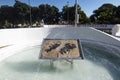 Monument, memoriam, the Malvinas Islands war, san juan square, argentina