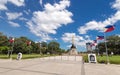 Monument in memory of Jose Rizal, national hero in Luneta park Royalty Free Stock Photo