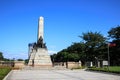 Monument in memory of Jose Rizal at Rizal park Royalty Free Stock Photo