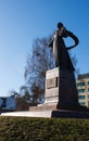 Monument mother motherland in kaliningrad