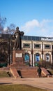 Monument mother motherland in kaliningrad