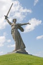 Monument Motherland calls in Volgograd, Russia