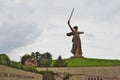 Monument Motherland. Mamayev Hill, Volgograd, Russia. Royalty Free Stock Photo