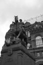 Monument and Museum - Marshal Zhukov Statue Royalty Free Stock Photo