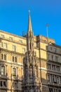 Monument: near Charing Cross - Queen Eleanor's Cross. London Royalty Free Stock Photo