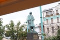 Monument Nikolai Gogol. Russia. Moscow 2021