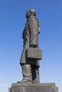 Monument Nikolai Mikhailovich Rubtsov in Vologda, Russia