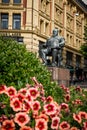 Monument Norwegian painter and writer Christian Krohg