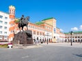 Monument Obolensky-Nogotkov in Yoshkar-Ola city