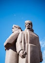 Monument of Occupation in Riga Royalty Free Stock Photo