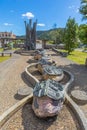 Queenstown monument miners