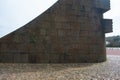 Monument at Omaha beach in France