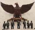 Monument of Pancasila Sakti located in Lubang Buaya Jakarta Indonesia