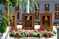 Monument Park. Old Yankee Stadium