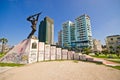 Monument of Partisan in Durres, Albania