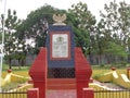 The monument of Perjuangan Polri (Indonesian police struggle)