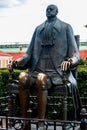 Monument of Peter the Great at Peter and Paul Fortress in St. Petersburg, Russia