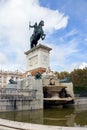 Monument of Philip IV Madrid Spain