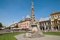 Monument plague Column in Kosice.