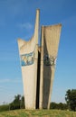 Monument in Plovanija Royalty Free Stock Photo