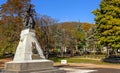 The monument poet Lermontov in Pyatigorsk