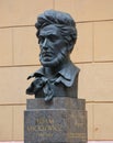 Monument of Polish poet Adam Mickevich