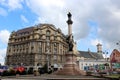 Monument of polish poet Adam Mickiewicz in Lviv