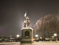 The monument Prince Vladimir and the Saint Fyodor, Vladimir city, Russia