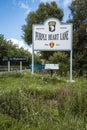 Monument by Purple Heart Lane, for the 101 st Airborne Royalty Free Stock Photo