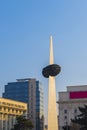 The Monument Of Reborn in Revolution Square , Bucharest