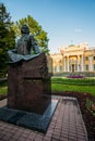 Monument to Rumyantsev in Gomel Park