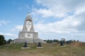 Monument of the Russian emperor Alexander II on Shipka Peak in Bulgaria Royalty Free Stock Photo
