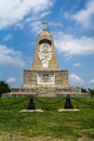 Monument of the Russian emperor Alexander II on Shipka Peak in Bulgaria.