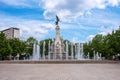 Monument Sadi Carnot Place de la RÃ©publique Royalty Free Stock Photo