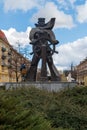 Monument of Sailor at at the Grunwald Square. in Szczecin, Poland