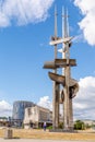 Monument of Sails and Joseph Conrad in Gdynia Poland