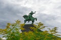 11 AUG 2020, UFA, RUSSIA: Monument of Salawat Yulaev in Ufa, Bashkortostan, Russia Royalty Free Stock Photo