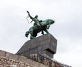 Monument of Salawat Yulaev in Ufa, Bashkortostan Royalty Free Stock Photo