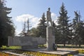 Monument Semyon Dezhnev in the city of Veliky Ustyug in Vologda region