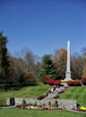 A monument erected at the birth place of Joseph Smith